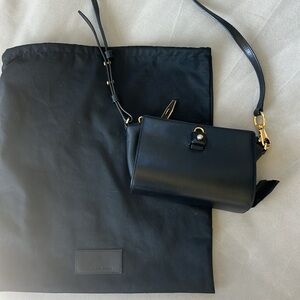 Alexander Wang Pelican Sling Bag - Black Smooth Leather